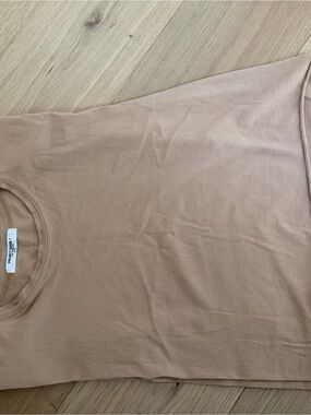 Project Social T Women's Crewneck Tee in Light Brown
